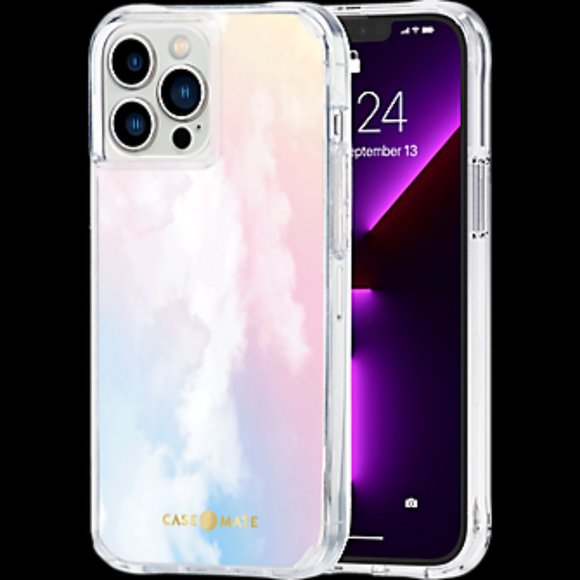 CASEMATE Pink Pastel Puffy Cloud 9  iPhone 13 PRO Hard Case - Picture 3 of 8